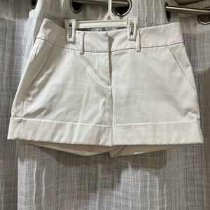 Fancy white shorts